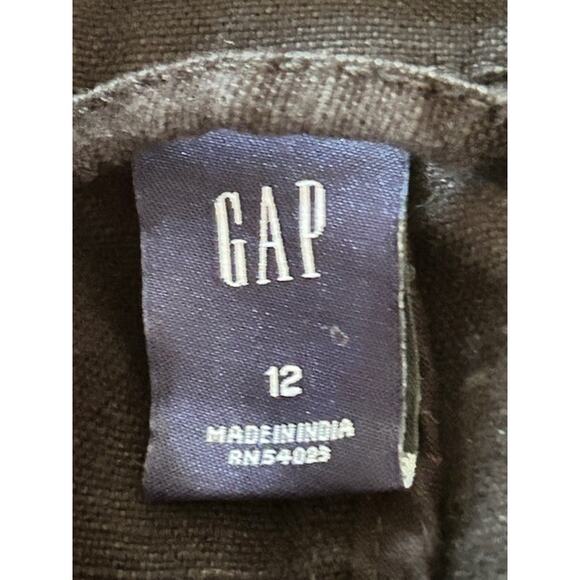 GAP Women’s Black Linen Cotton Blazer Jacket Size 12 - Picture 4 of 6